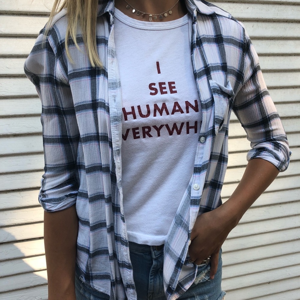 Abercrombie kids flannel